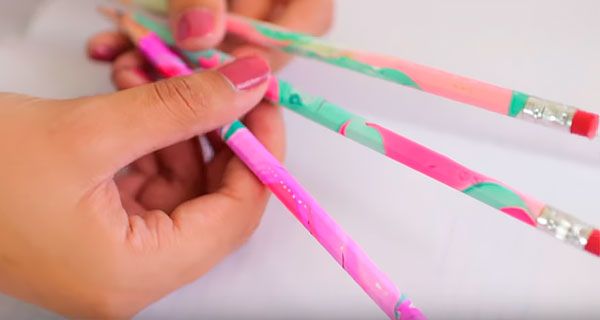 How To Make Marble Pens Pencils