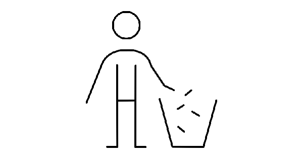 How To Draw Stop Littering