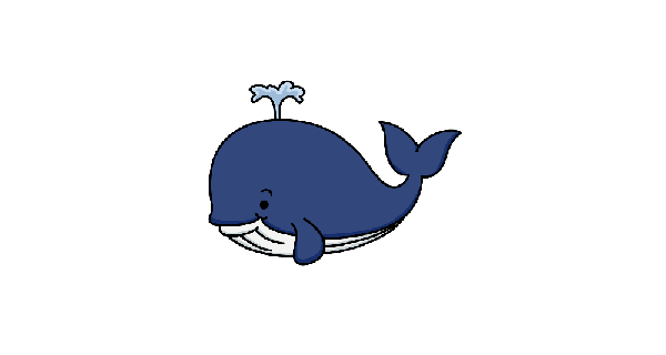 How To Draw Whale