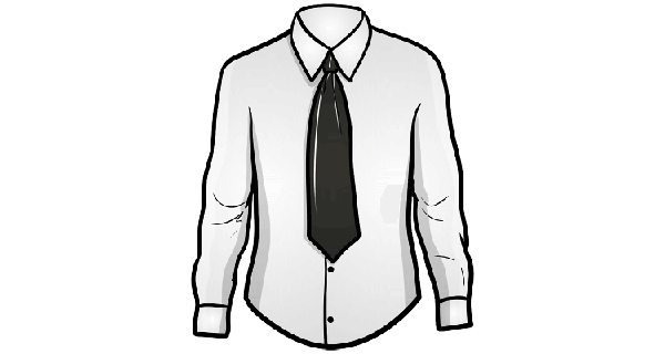 How To Draw Shirt With Tie
