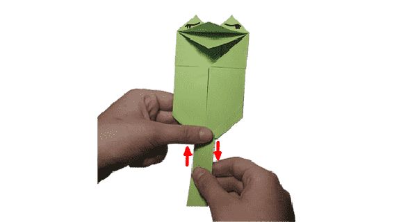 How To Make Frog Toy Origami