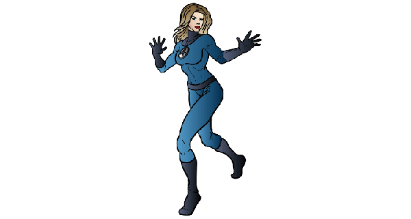 How To Draw Invisible Woman