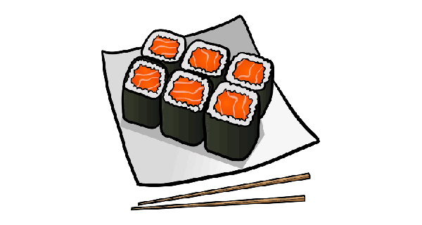 How To Draw Sushi