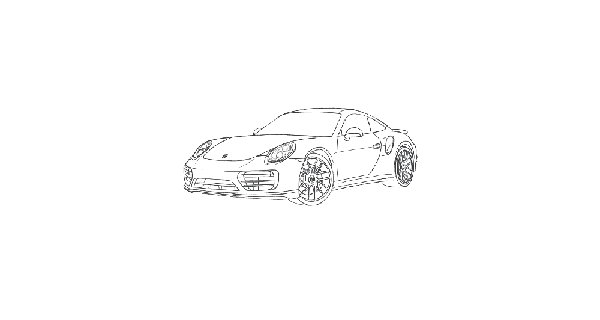 How To Draw Porsche
