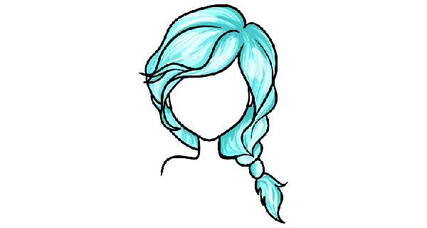 How To Draw Hair Style 6