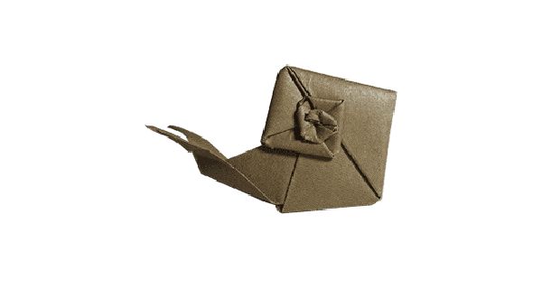 How To Make Snail Animal Origami