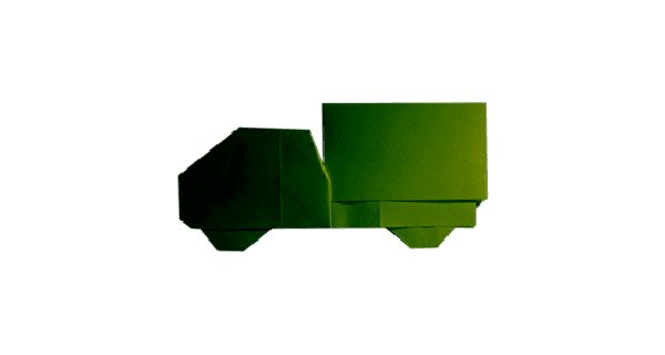How To Make Van Tank Origami