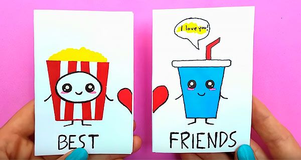 How To Make Best friends Notepads
