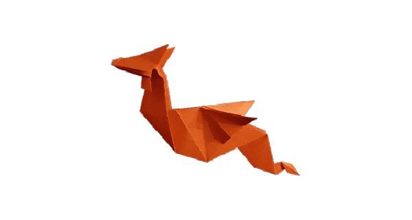 How To Make Fire Dragon Origami