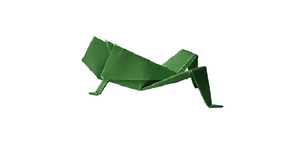 How To Make Grasshopper Animal Origami