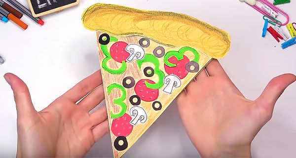 How To Make Pizza Notepads