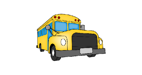 How To Draw Bus