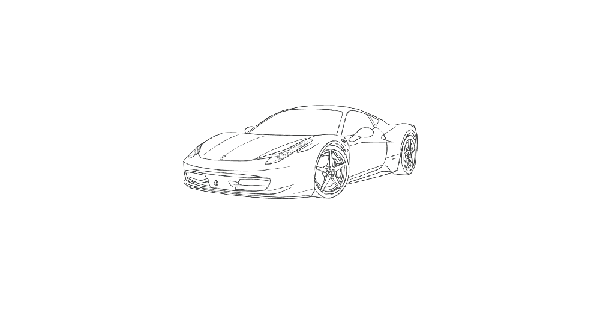 How To Draw Ferrari