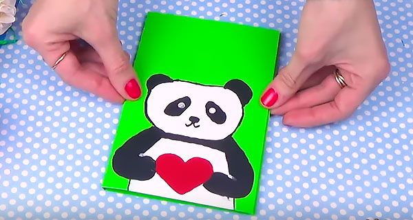 How To Make Panda Notepads