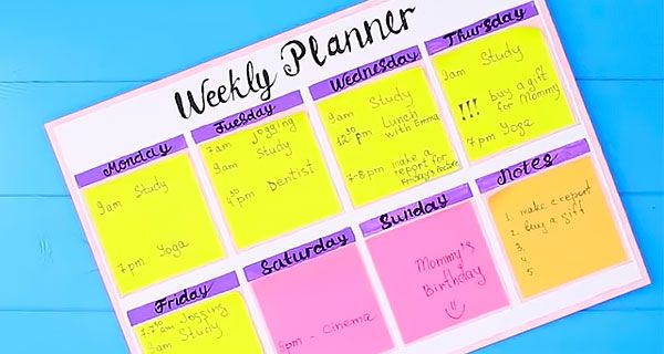 How To Make Planner Noticeboards