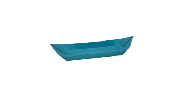 How To Make Canoe Ship Origami