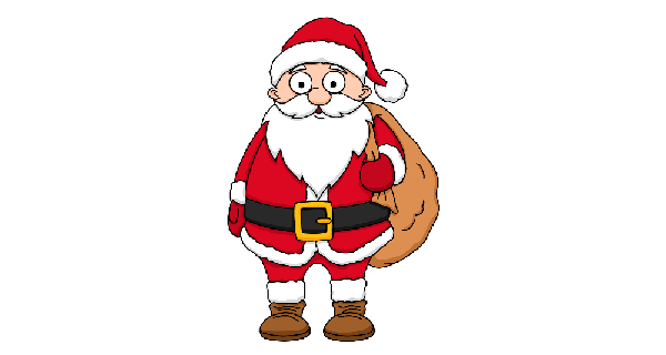 How To Draw Santa 1