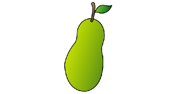 How To Draw Pear