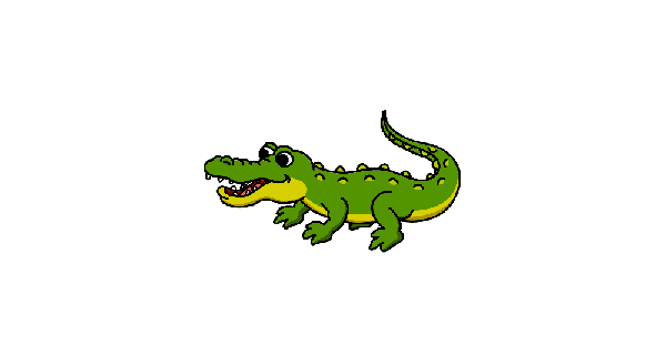 How To Draw Crocodile