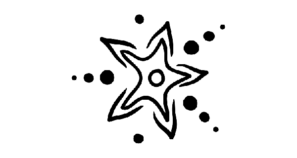 How To Draw Star Mehandi