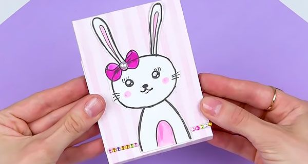 How To Make Bunny Notepads