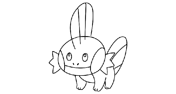 How To Draw Mudkip