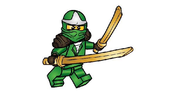 How To Draw Green Ninja