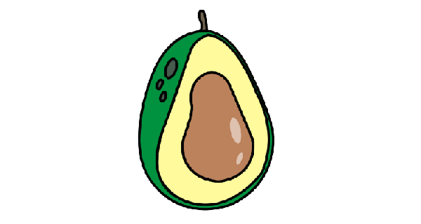 How To Draw Avocado