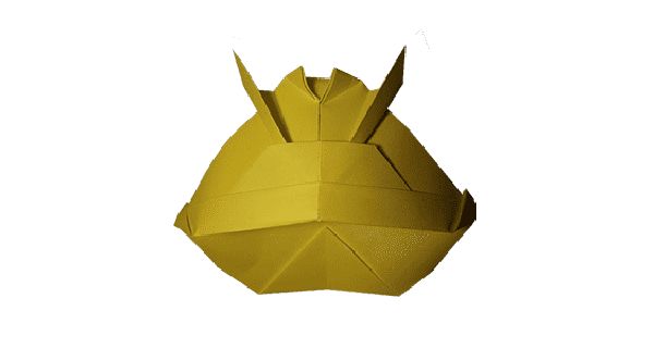 How To Make Samurai Helmet Weapon Origami