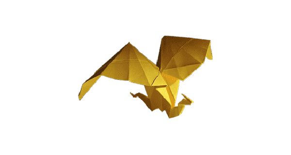 How To Make Golden Dragon Origami