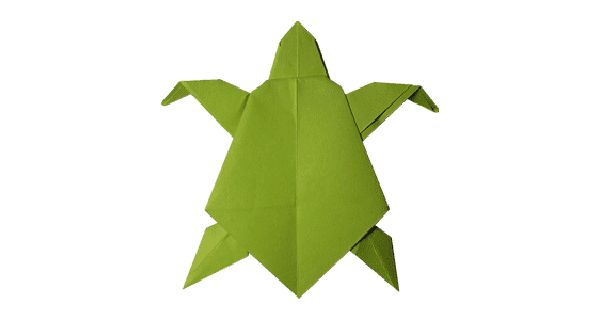 How To Make Tortoise Animal Origami