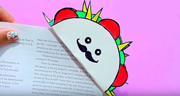 How To Make Taco Bookmarks