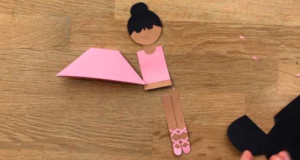 How To Make Ballerina Bookmarks, School Supplies, School Supply, DIY, Bookmarks