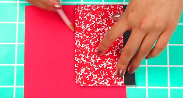 How To Make With watermelon Notebooks, School Supplies, School Supply, DIY, Notebooks