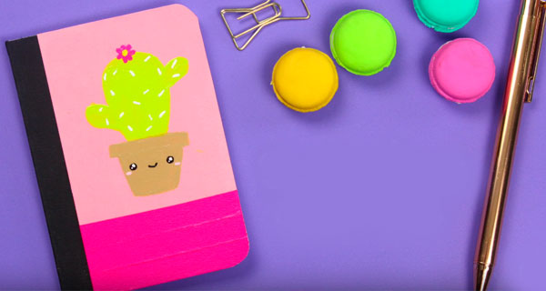 How To Make With a cactus Notebooks