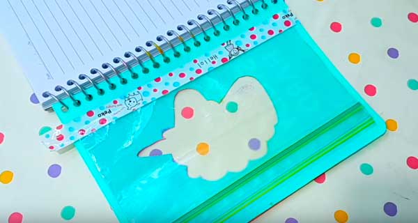 How To Make With slime Notebooks, School Supplies, School Supply, DIY, Notebooks