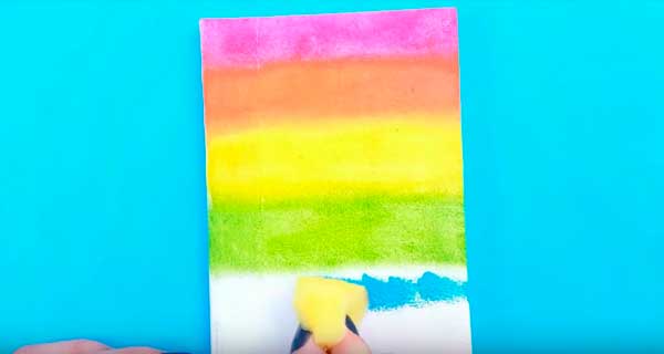 How To Make Rainbow Notebooks, School Supplies, School Supply, DIY, Notebooks