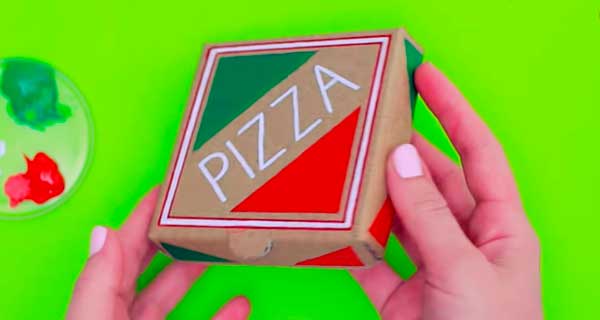 How To Make Pizza Notebooks, School Supplies, School Supply, DIY, Notebooks