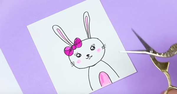 How To Make With a bunny Notebooks, School Supplies, School Supply, DIY, Notebooks