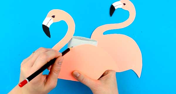 How To Make Flamingos Organizers, School Supplies, School Supply, DIY, Organizers
