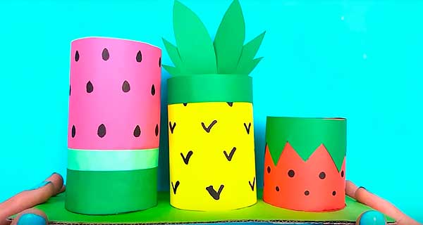 How To Make Fruit Organizers, School Supplies, School Supply, DIY, Organizers