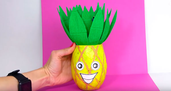 How To Make Pineapple Organizers