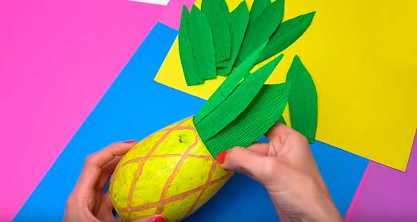 How To Make Pineapple Organizers, School Supplies, School Supply, DIY, Organizers