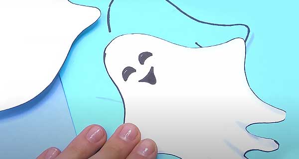 How To Make Ghost Bookmarks, School Supplies, School Supply, DIY, Bookmarks
