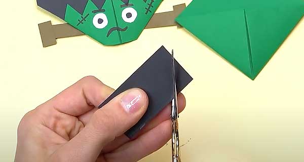 How To Make Frankenstein Bookmarks, School Supplies, School Supply, DIY, Bookmarks