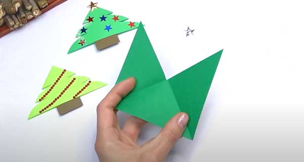 How To Make Christmas trees Bookmarks, School Supplies, School Supply, DIY, Bookmarks