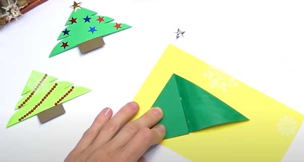 How To Make Christmas trees Bookmarks, School Supplies, School Supply, DIY, Bookmarks