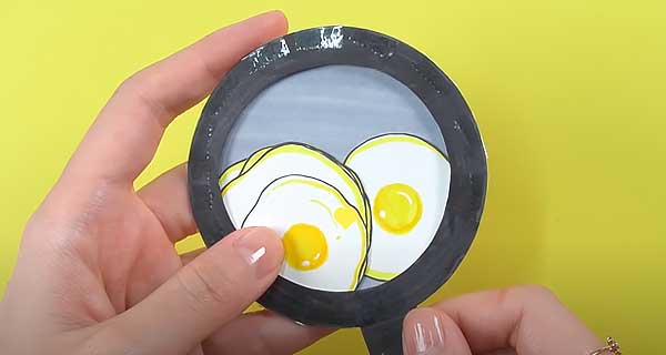 How To Make Fried eggs Notebooks, School Supplies, School Supply, DIY, Notebooks