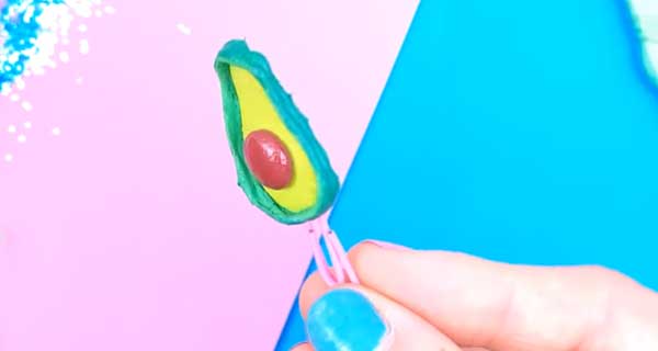 How To Make Bookmark clip with avocado Bookmarks, School Supplies, School Supply, DIY, Bookmarks