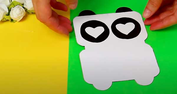 How To Make Panda Notebooks, School Supplies, School Supply, DIY, Notebooks